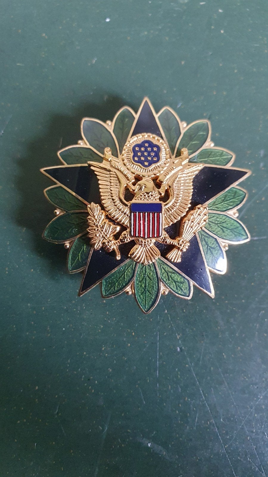 US Army General Staff Identification Badge, Ophalen of Verzenden, Landmacht, Amerika, Embleem of Badge