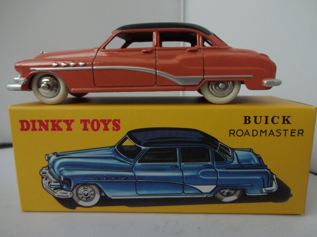 Buick Roadmaster Rose/Zwart nr: 24V van Dinky Toys 1:43, Ophalen of Verzenden, Nieuw, Auto, Dinky Toys