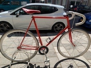 Racefiets Raleigh Reynolds 571 Fixie  Maat 63, Staal, Zo goed als nieuw, 61 tot 65 cm, Ophalen