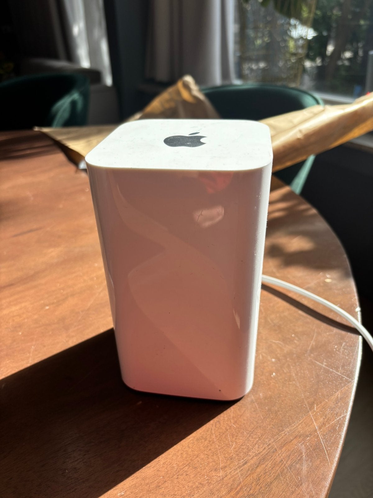 Apple AirPort Extreme A1521 6e generatie, getest en gereset, Computers en Software, Routers en Modems, Ophalen of Verzenden, Gebruikt