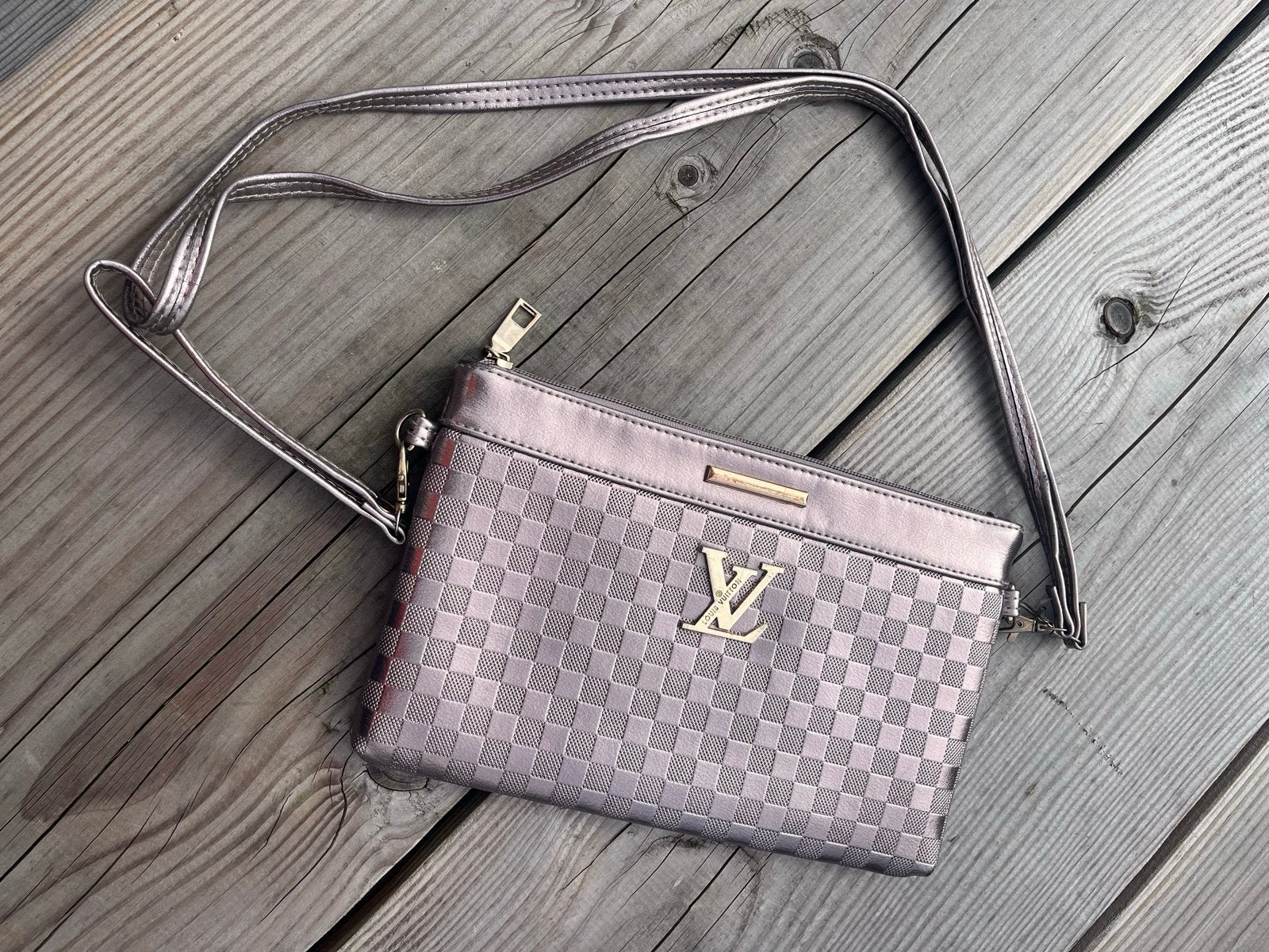 Stijlvol Schoudertasje met Louis Vuitton-look, Ophalen of Verzenden, Zo goed als nieuw, Overige kleuren, Schoudertasje
