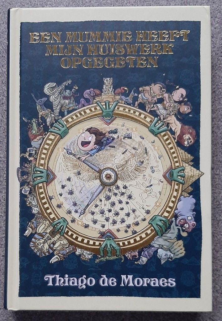 Een mummie heeft mijn huiswerk opgegeten, Ophalen of Verzenden, Zo goed als nieuw, Fictie algemeen