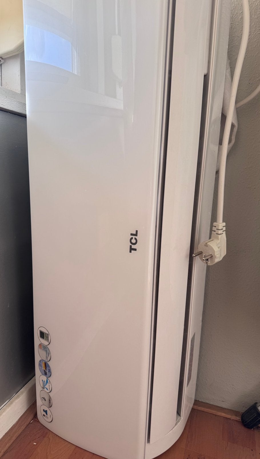 TCL split airco 3,5 kW – koelen & verwarmen, Witgoed en Apparatuur, Ophalen, Verwarmen, Wandairco, 3 snelheden of meer