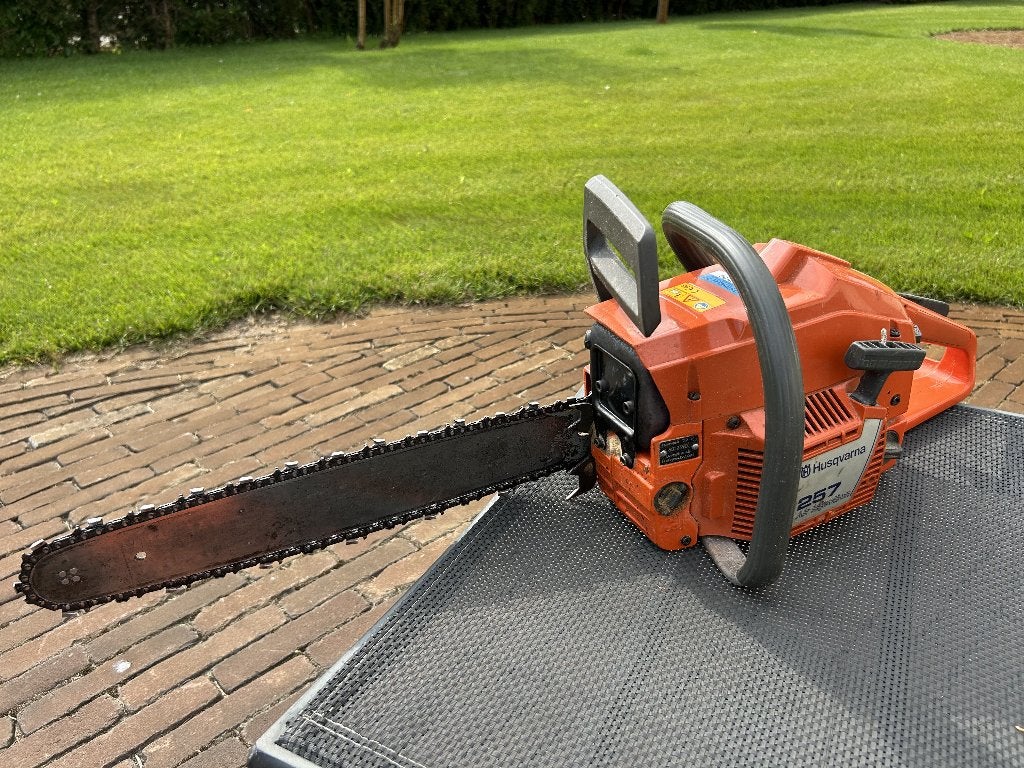 kettingzaag Husqvarna, Ophalen, Gebruikt, HUSQVARNA