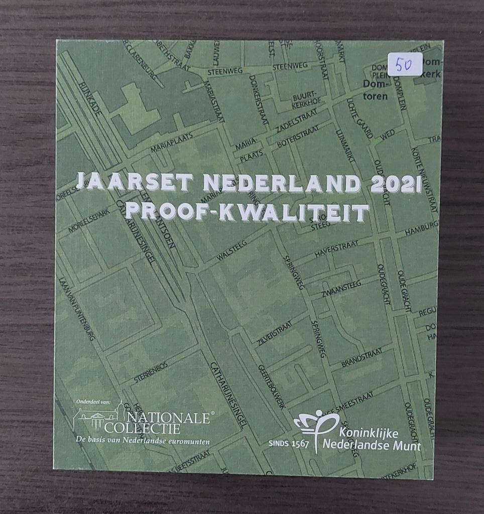 Nederland Proofset 2021, Postzegels en Munten, Ophalen of Verzenden, Koningin Beatrix, Euro's