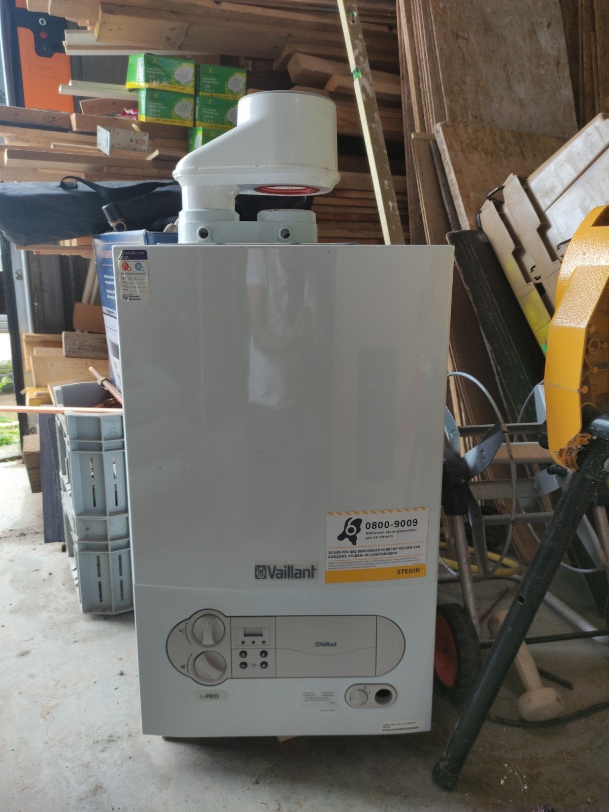 Vaillant hrPRO CW 4 CV-ketel - Butaan/propaan., Ophalen, 30 tot 80 cm, Cv-ketel of Combi-ketel, Minder dan 60 cm