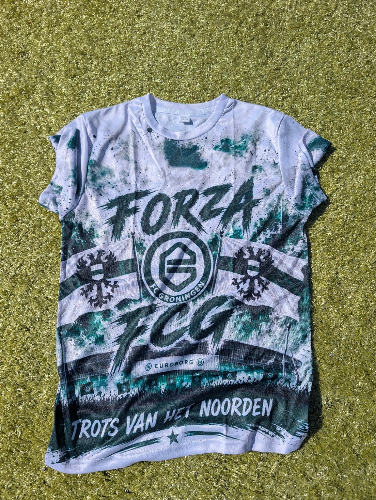 Forza FCG fc Groningen shirt, Verzenden, Nieuw, Maat 46 (S) of kleiner, Groen