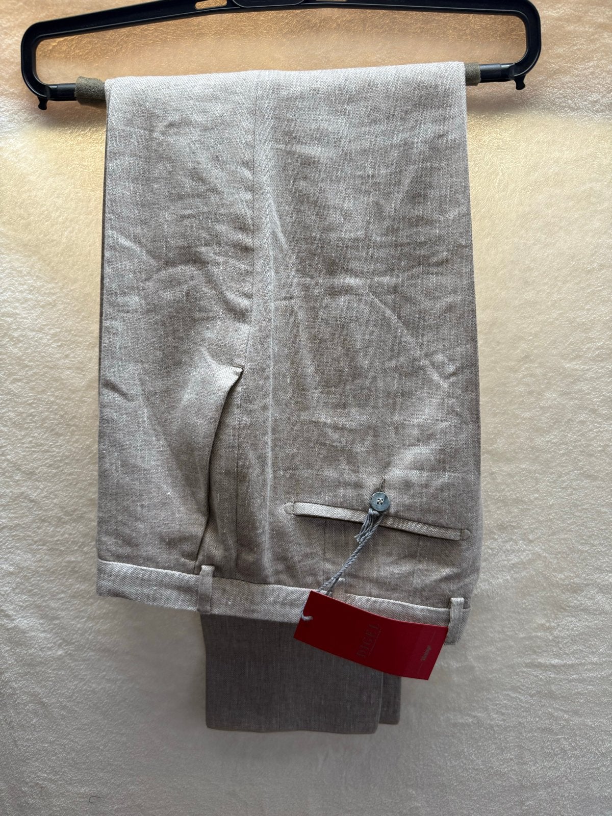 Digel Zomerbroek Maat 48 - Slim Fit Linnenmix, Kleding | Heren, Broeken en Pantalons, Ophalen of Verzenden, Nieuw, Maat 48/50 (M)
