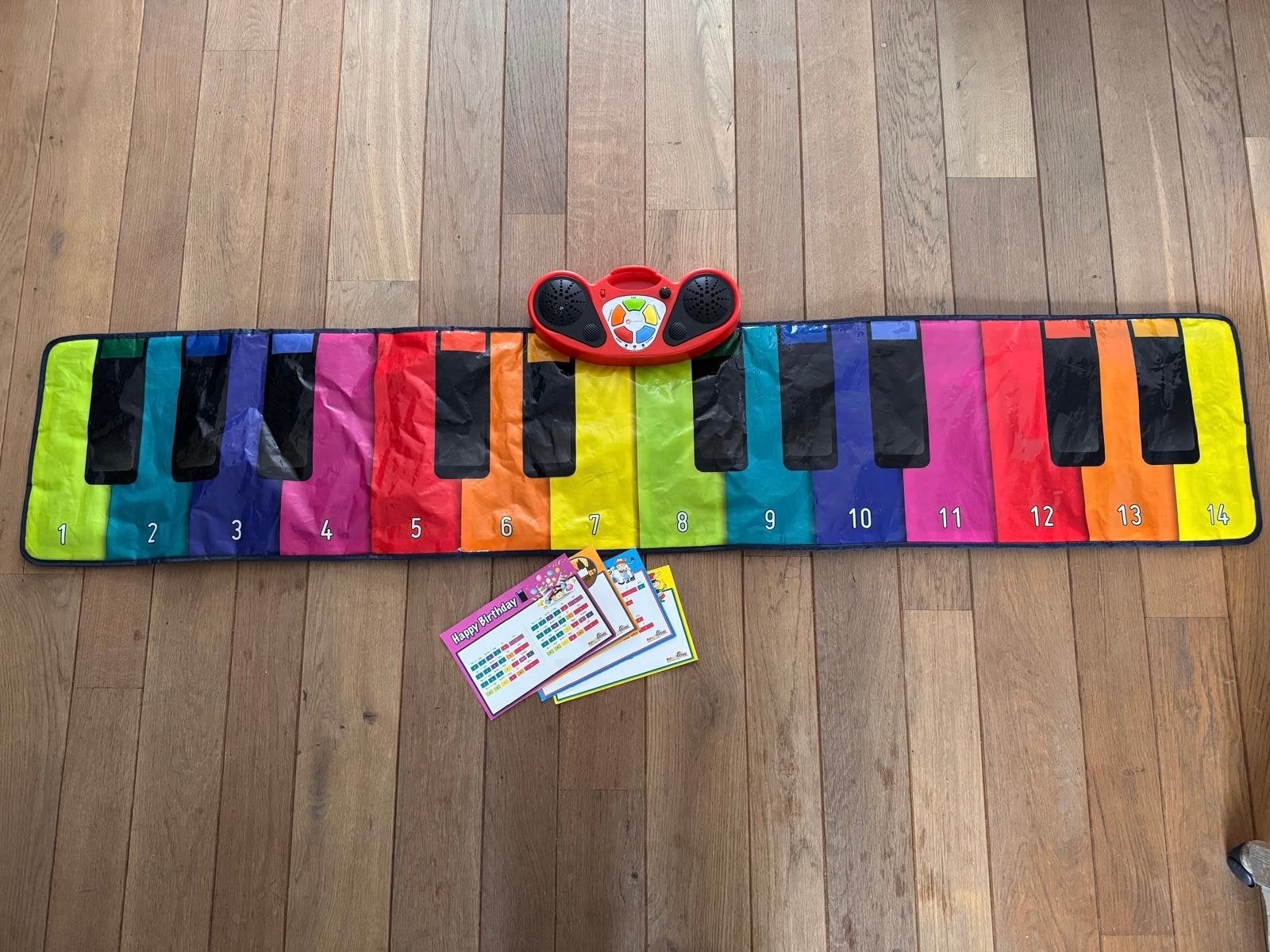 XL Piano Mat met geluid en liedjes, Kinderen en Baby's, Speelgoed | Babyspeelgoed, Ophalen of Verzenden, Zo goed als nieuw, Speelkleed