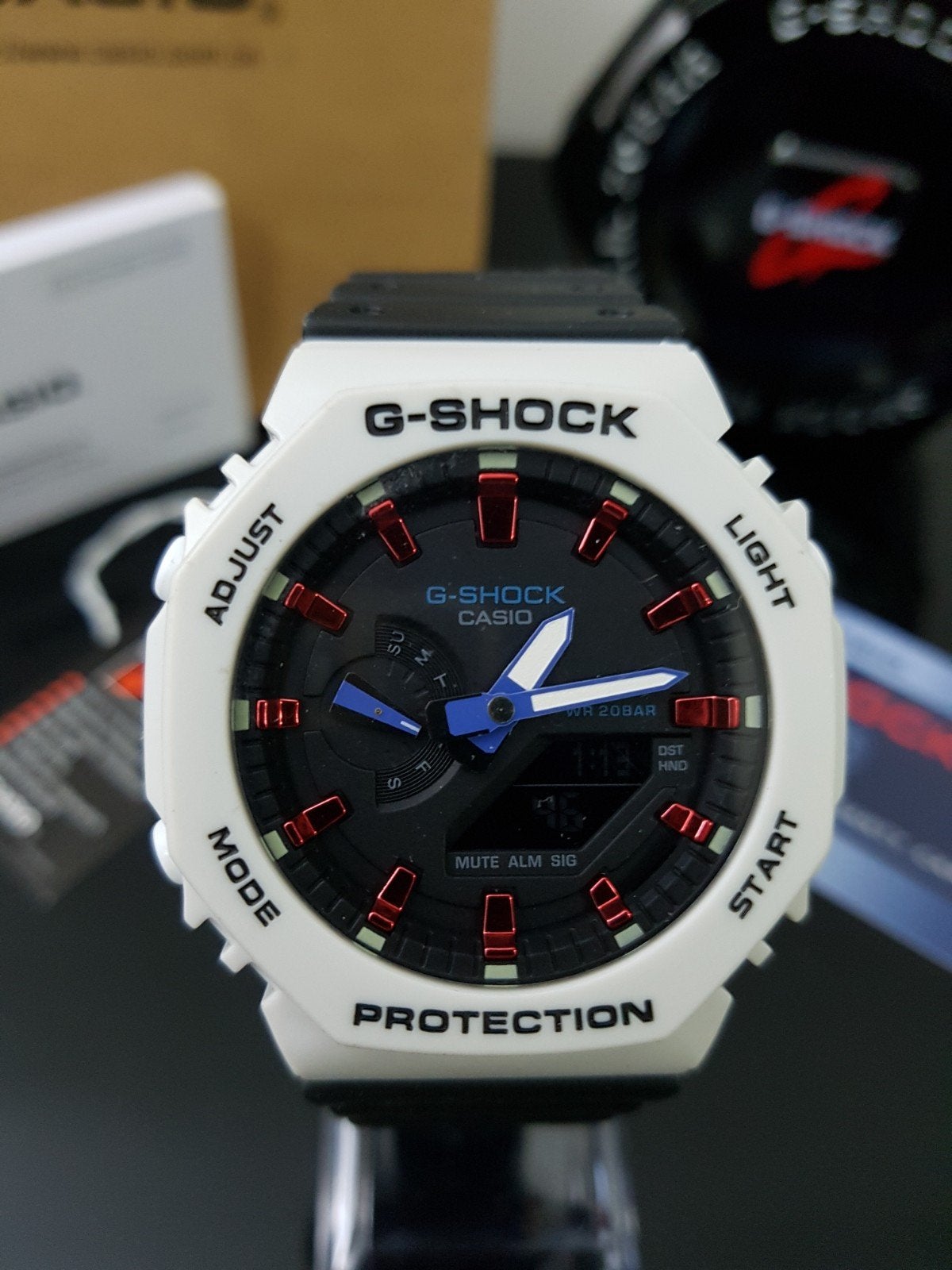 G-Shock GMA-S2100WT-7A2, Ophalen of Verzenden, Nieuw, Wit, Casio G-Shock