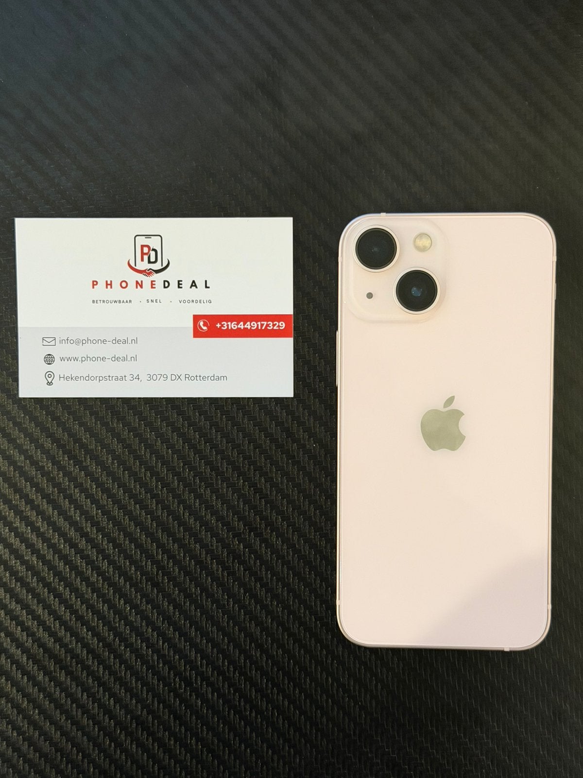 Foto 2 van iPhone 13mini 128gb nieuwstaat batterij 100 garantie factuur