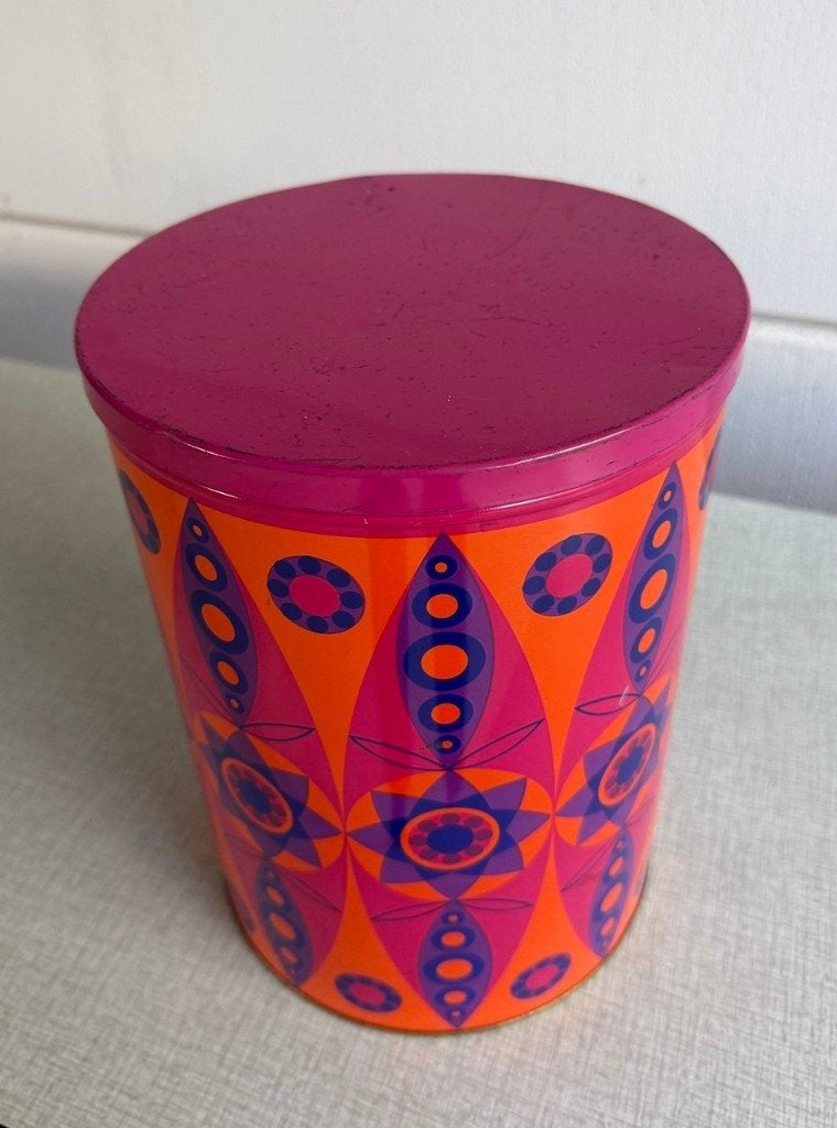 Vintage Tomado Blik retro design, Verzamelen, Ophalen of Verzenden, Overige