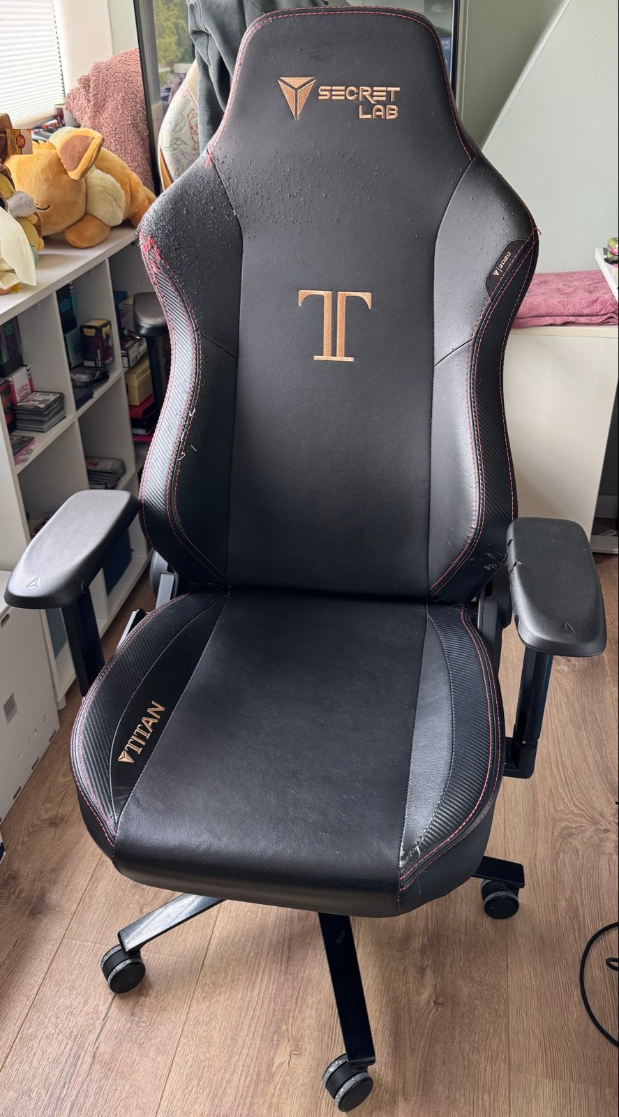 Secretlab TITAN Gaming Bureaustoel, Huis en Inrichting, Bureaustoelen, Ophalen, Gebruikt, Zwart, Gaming bureaustoel