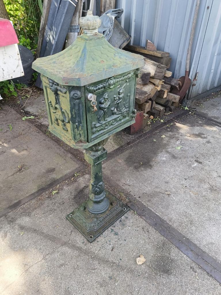 Staande brievenbus, Tuin en Terras, Ophalen, Gebruikt