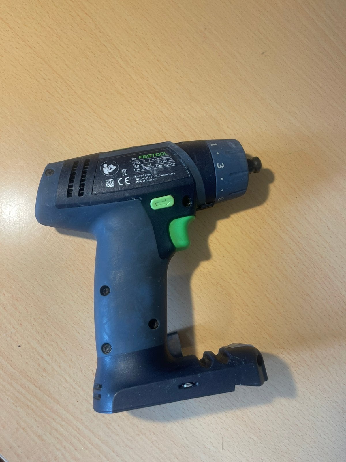 ⭐️ TXS- Festool schroefmachine body ⭐️, Ophalen of Verzenden, Zo goed als nieuw, Minder dan 400 watt, Boor- en Schroefmachine