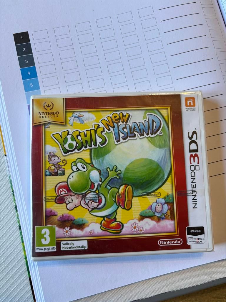 Yoshi's New Island - Nintendo 3DS nieuw in folie, Gebruikt, 1 speler, Ophalen of Verzenden, Vanaf 3 jaar