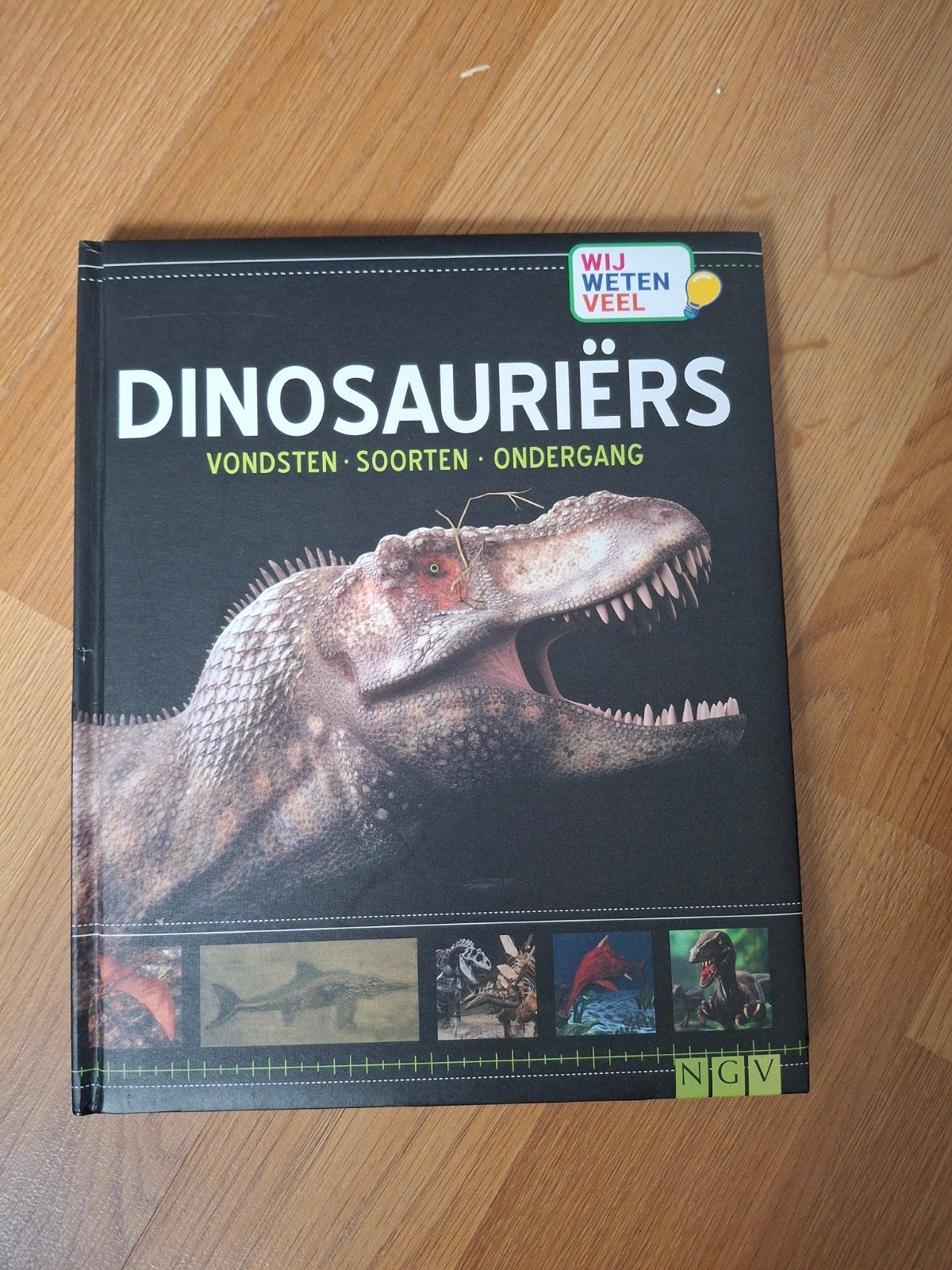 Dinosauriers: Vondsten, Soorten, Ondergang - Wij Weten Veel, Boeken, Ophalen, Zo goed als nieuw, Onbekend, Natuurwetenschap