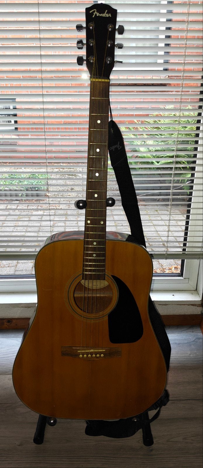fender acoustische gitaar, Ophalen, Zo goed als nieuw, Western- of Steelstringgitaar