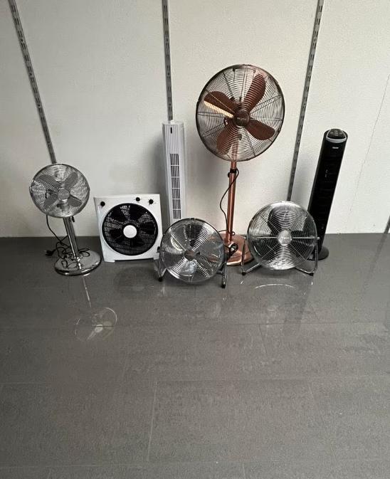 Diverse ZGAN Ventilatoren Showroom Modellen, Ophalen of Verzenden, Zo goed als nieuw, Overige, Overige