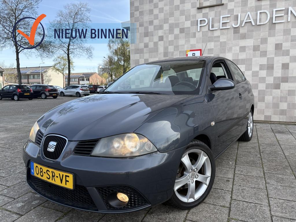 SEAT Ibiza 1.4 16V Sport Handel/Export/Zo Mee (bj 2006), Auto's, Zwart, 4 cilinders, Ibiza, Origineel Nederlands
