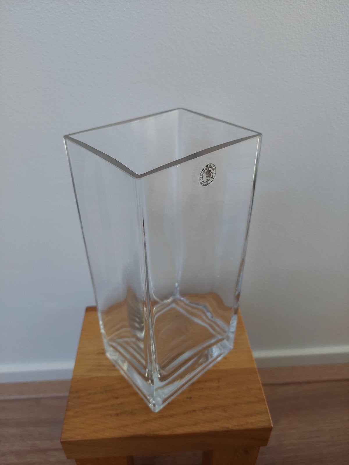 Vintage IKEA Accubak Vaas - Vierkant, 21 cm hoog, Antiek en Kunst, Ophalen of Verzenden