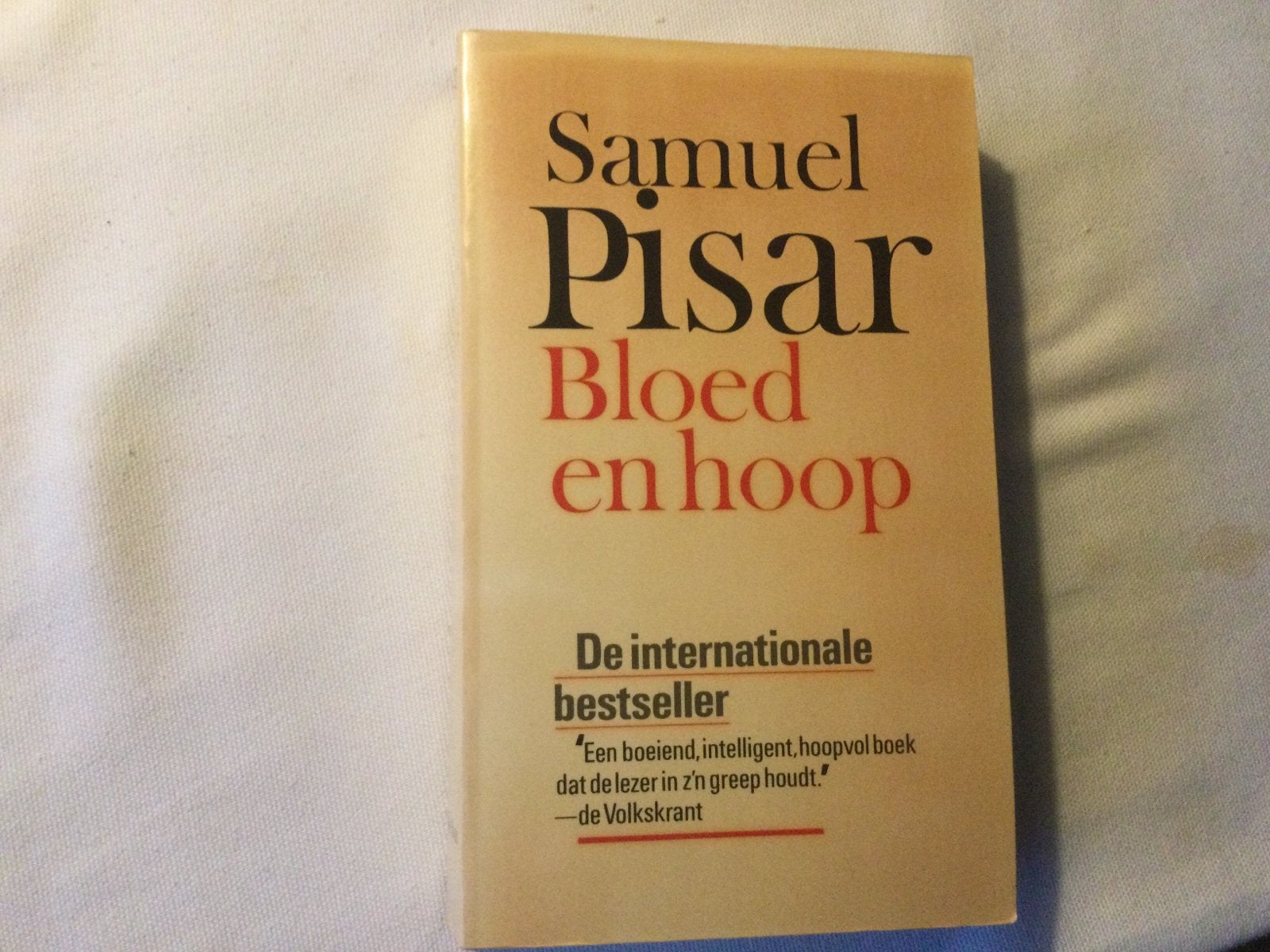 Samuel Pisar, Bloed en Hoop/TOPBOEK, Ophalen of Verzenden, Zo goed als nieuw, Europa