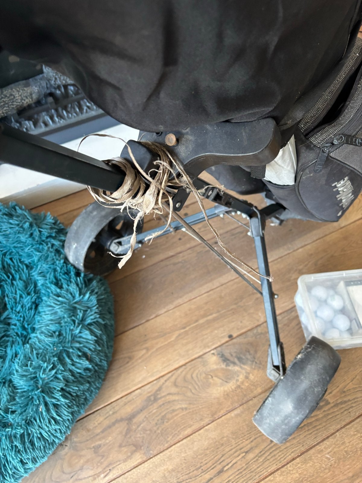 Complete golfset met tas, trolley en ballen taylormade, Ophalen, Gebruikt, Set, Overige merken