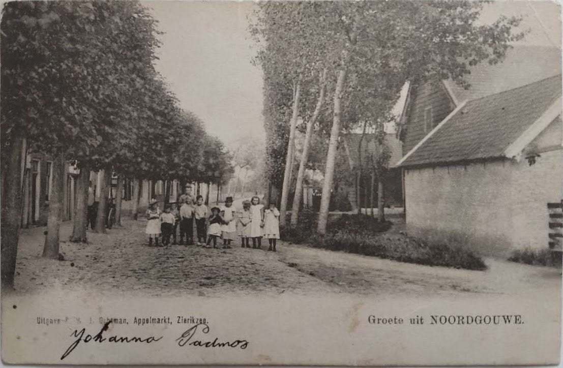 Noordgouwe (Zeeland) - 1905, Ophalen of Verzenden, Voor 1920, Gelopen, Zeeland