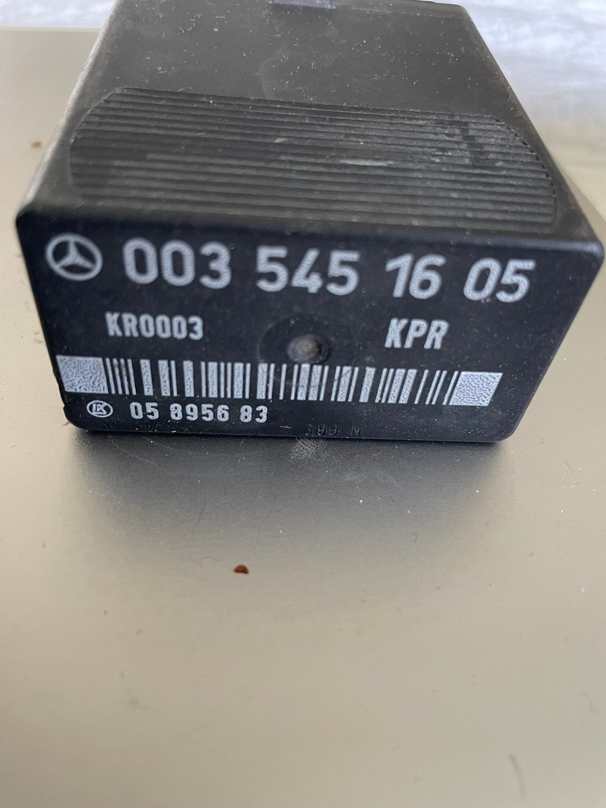Mercedes W124 brandstof pomp relais, Ophalen of Verzenden, Gebruikt