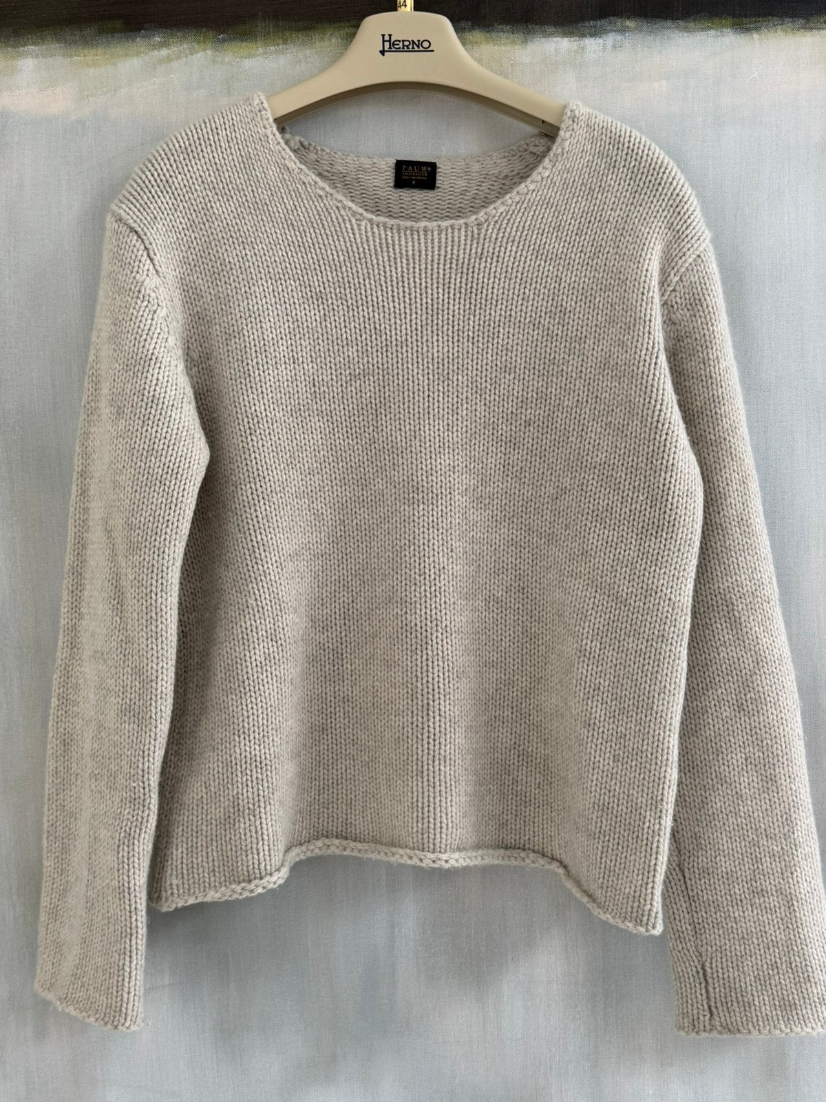 Pauw licht grijs truitje cashemere mt s, Kleding | Dames, Ophalen of Verzenden, Gedragen, Maat 38/40 (M), Grijs