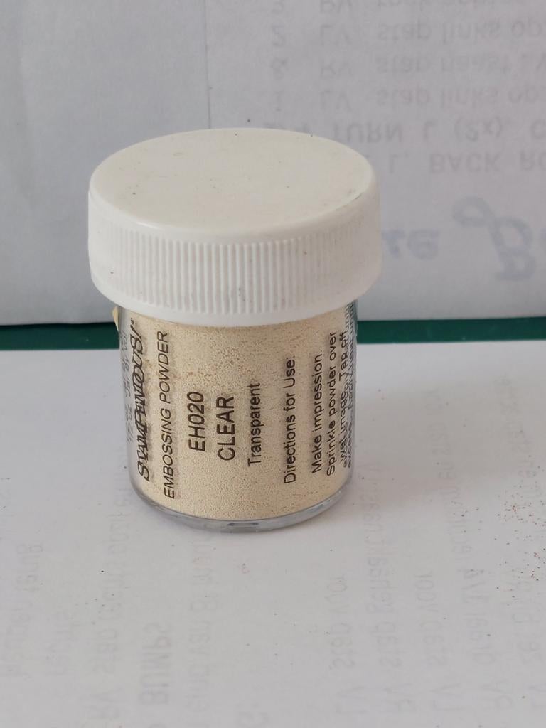 Stampendous Clear embossing poeder, Ophalen, Nieuw, Clearstamp