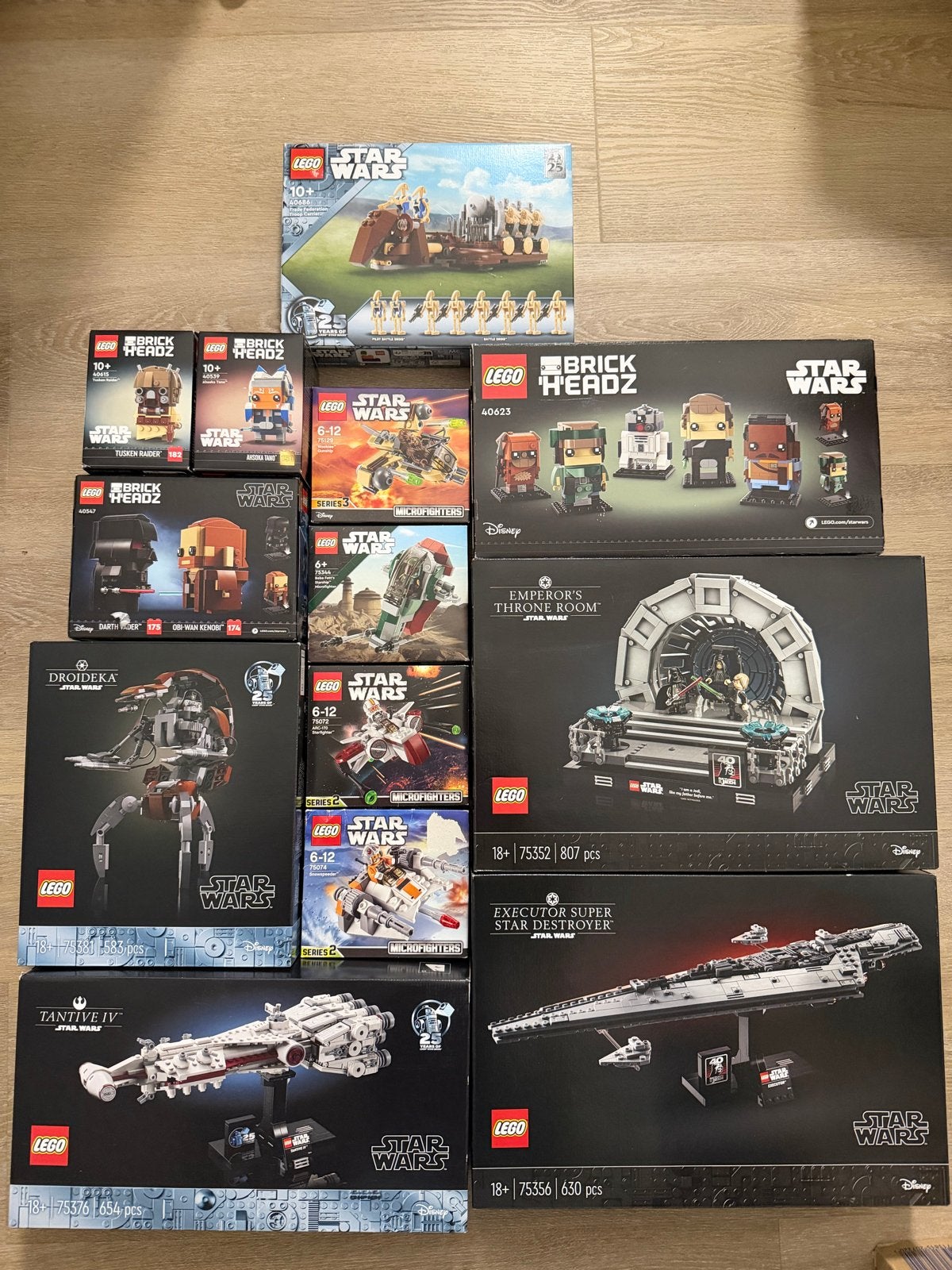 Grote collectie LEGO Star Wars sets - Nieuw in doos, Ophalen, Nieuw, Overige merken