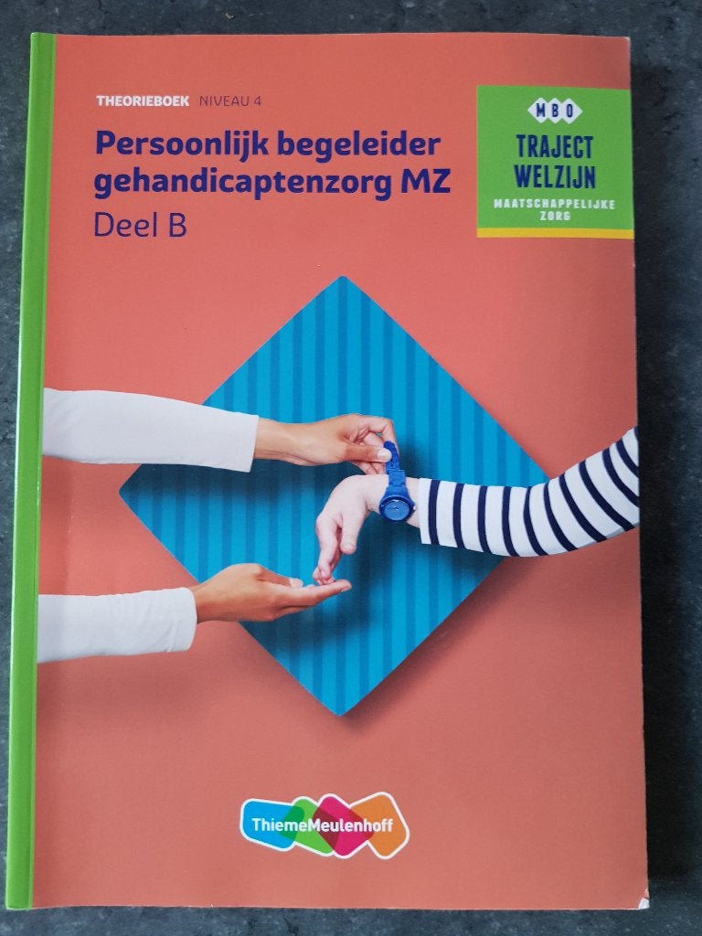 Persoonlijk begeleider gehandicaptenzorg deel a en b, Ophalen of Verzenden, Beta, Gelezen, MBO