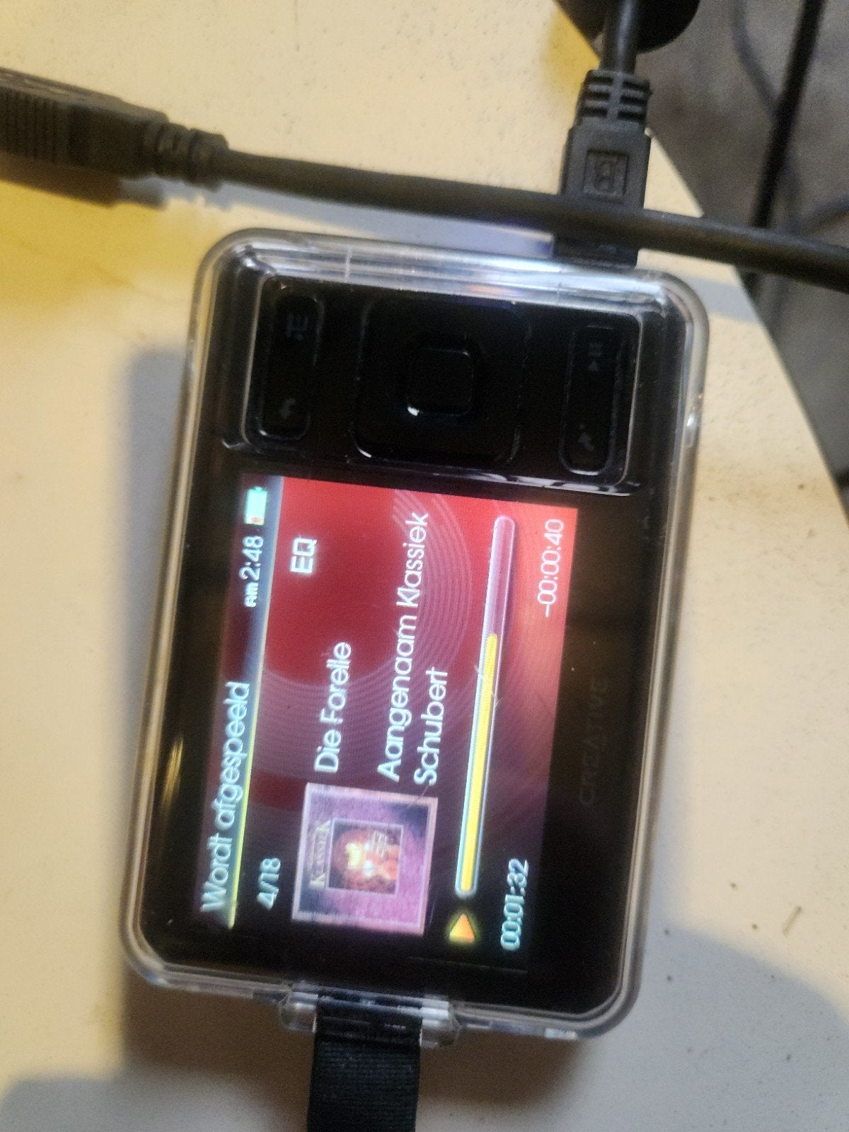 Creative Zen MP3-speler met 40 GB opslag, Ophalen of Verzenden