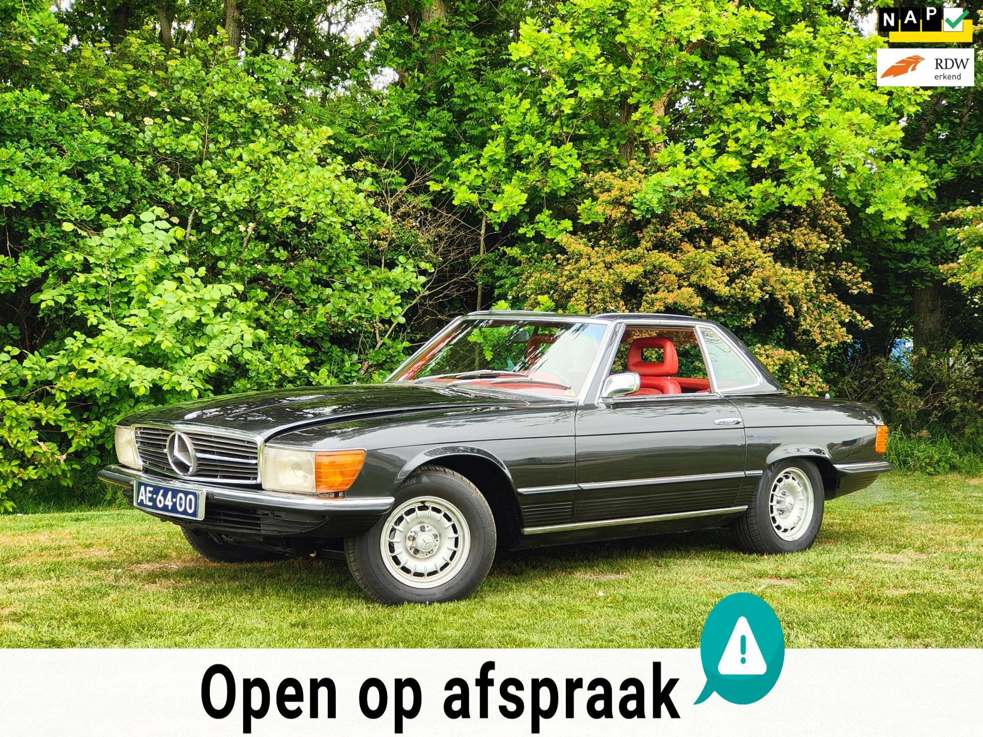 Mercedes-Benz SL-klasse 350 roadster, Auto's, 195 pk, Achterwielaandrijving, Gebruikt, 8 cilinders