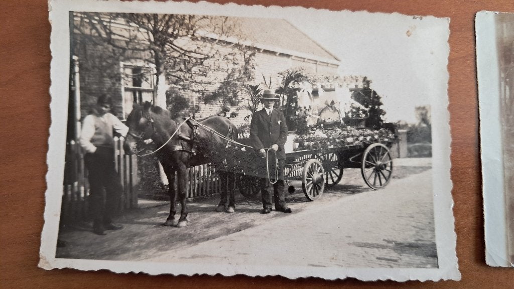 Vlissingen – Souburg foto Paard en wagen, Ophalen of Verzenden, 1920 tot 1940, Zeeland