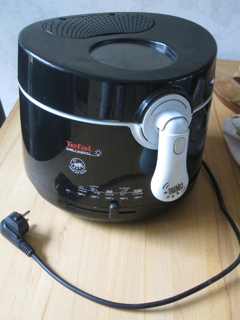 Tefal Simply Invents Friteuse - Zwart, 2 tot 3 liter, Ophalen, Gebruikt, Uitneembare binnenpan