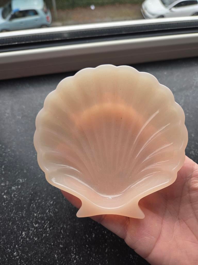 Handgemaakt schelp schaaltje van epoxy, Kunststof, Schaal, Nieuw, Ophalen of Verzenden