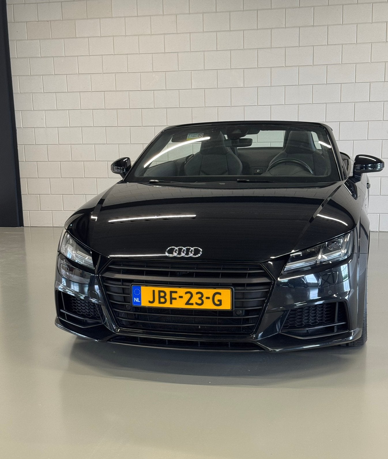Audi TT Cabriolet 1.8 Tfsi 180pk SLineTronic  aut.2018 Zwart, Automaat, Euro 5, 4 cilinders, Cabriolet