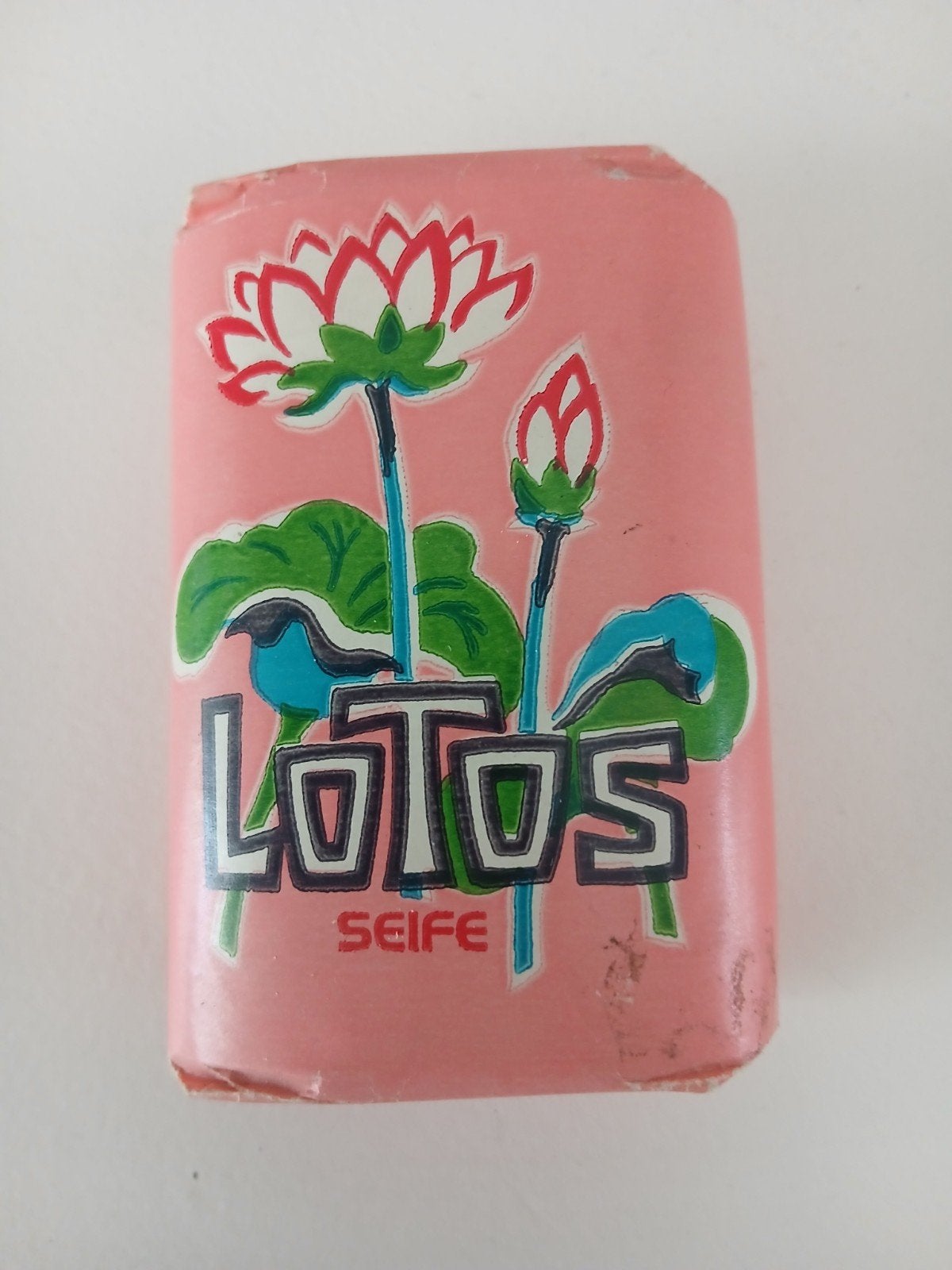 Vintage Lotos Seife Zeep - Walter Rau & Co. Stuttgart, Verzamelen, Ophalen of Verzenden, Nieuw