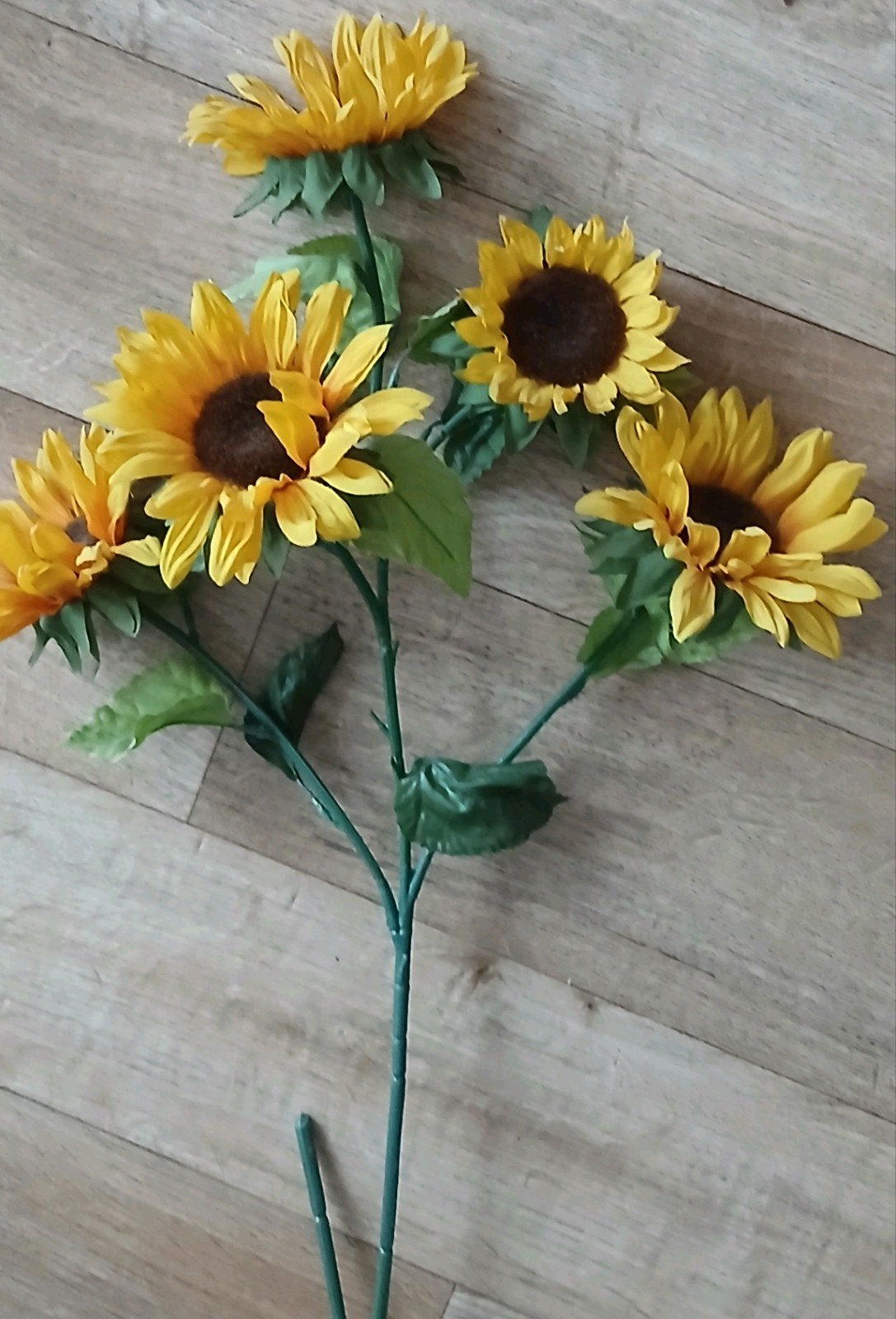 Kunstbloemen   (Zonnebloem), Ophalen of Verzenden, Gebruikt