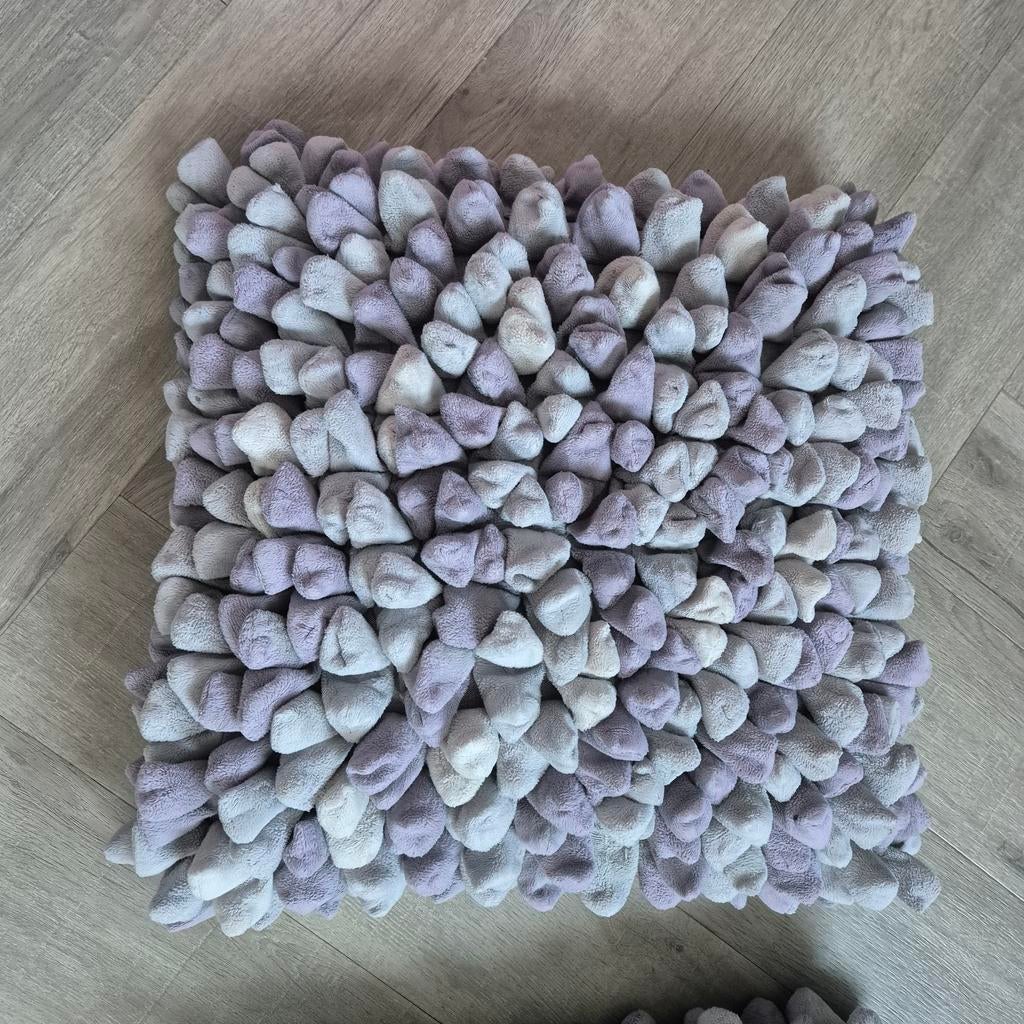Decoratieve Kussenset Intratuin Grijs, Ophalen of Verzenden, Zo goed als nieuw, Grijs, Vierkant