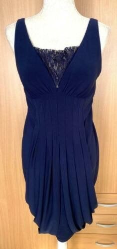 Blauwe Joseph Ribkoff jurk maat 38 nieuw[v], Maat 38/40 (M), Blauw, Nieuw, Ophalen of Verzenden