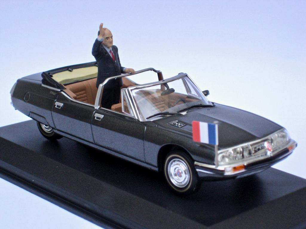 Citroen SM open Présidentielle F. Mitterand 1981 Norev 1:43, Ophalen of Verzenden, Nieuw, Auto, Norev