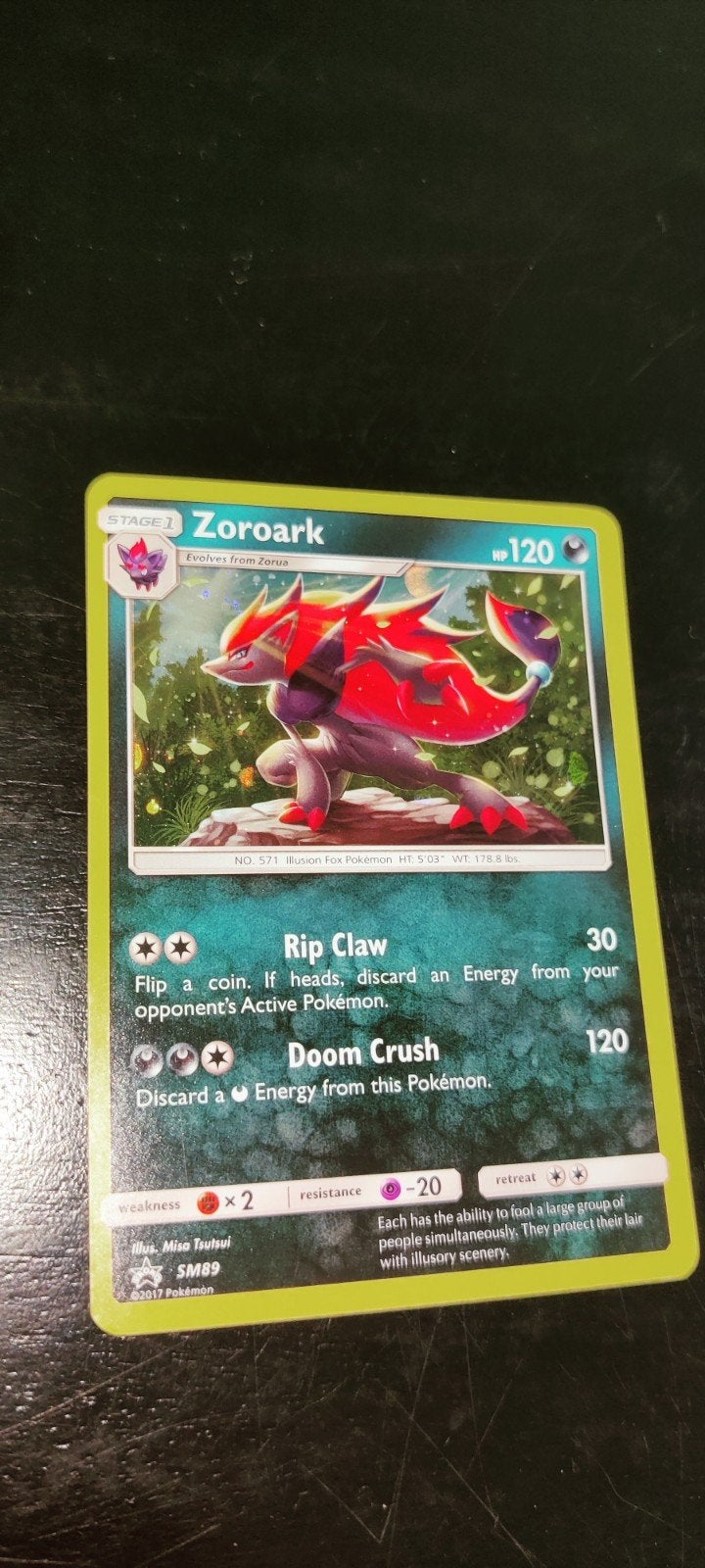 Zoroark - "SM-Black-Star-Promos", Ophalen of Verzenden