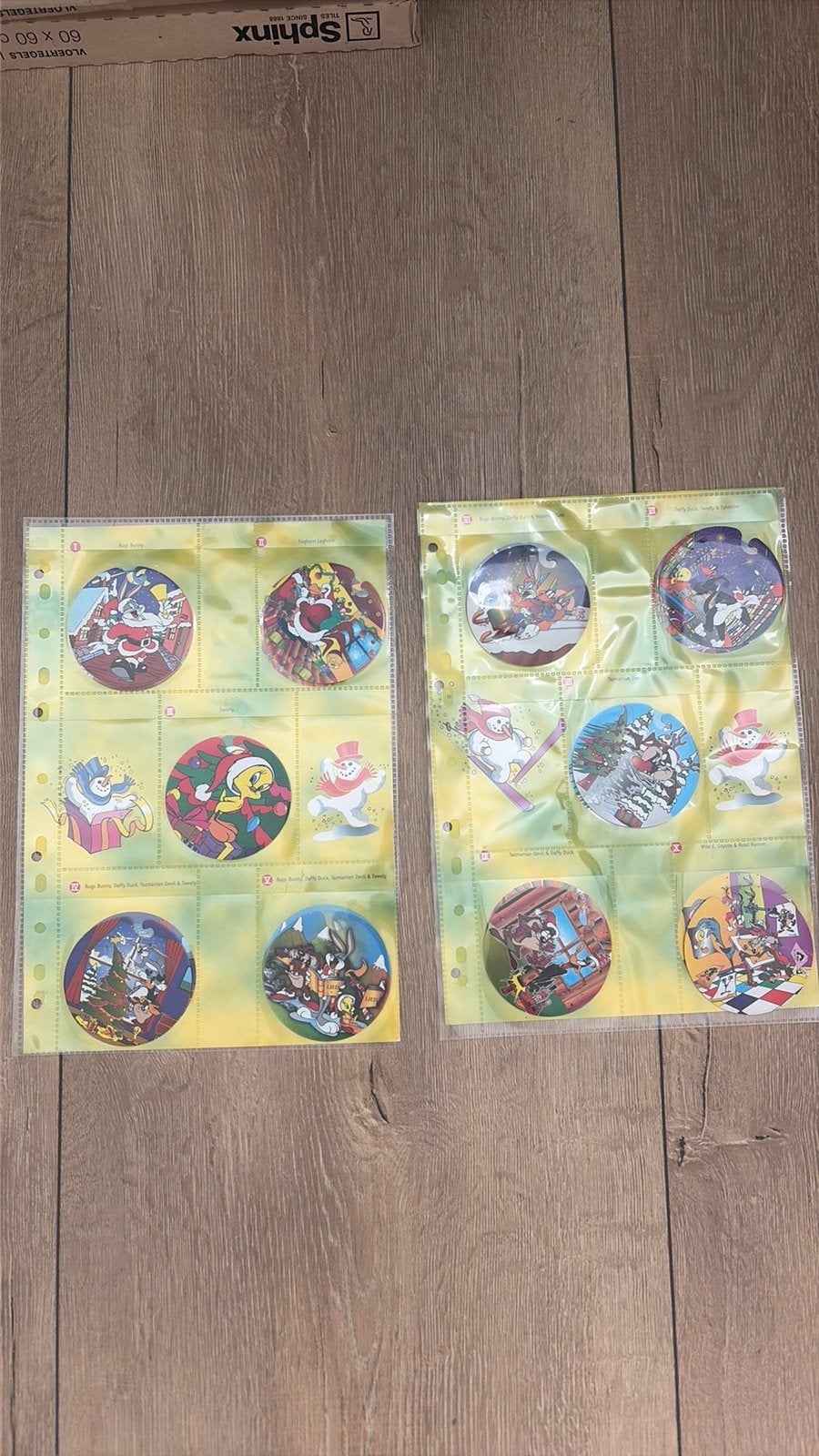 Complete set grote Kerst flippo’s te koop, Ophalen of Verzenden, Winter, Losse flippo's