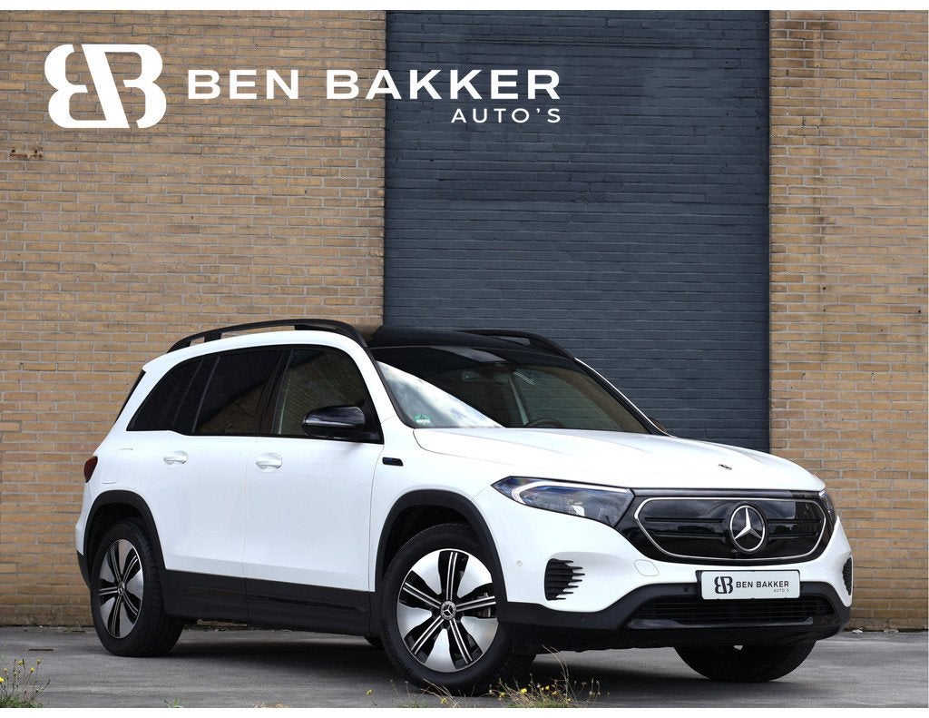 Mercedes-Benz EQB 250 Luxury Line 67 kWh Pano | Night Pack |, Auto's, Mercedes-Benz, Leder en Stof, Wit, Origineel Nederlands