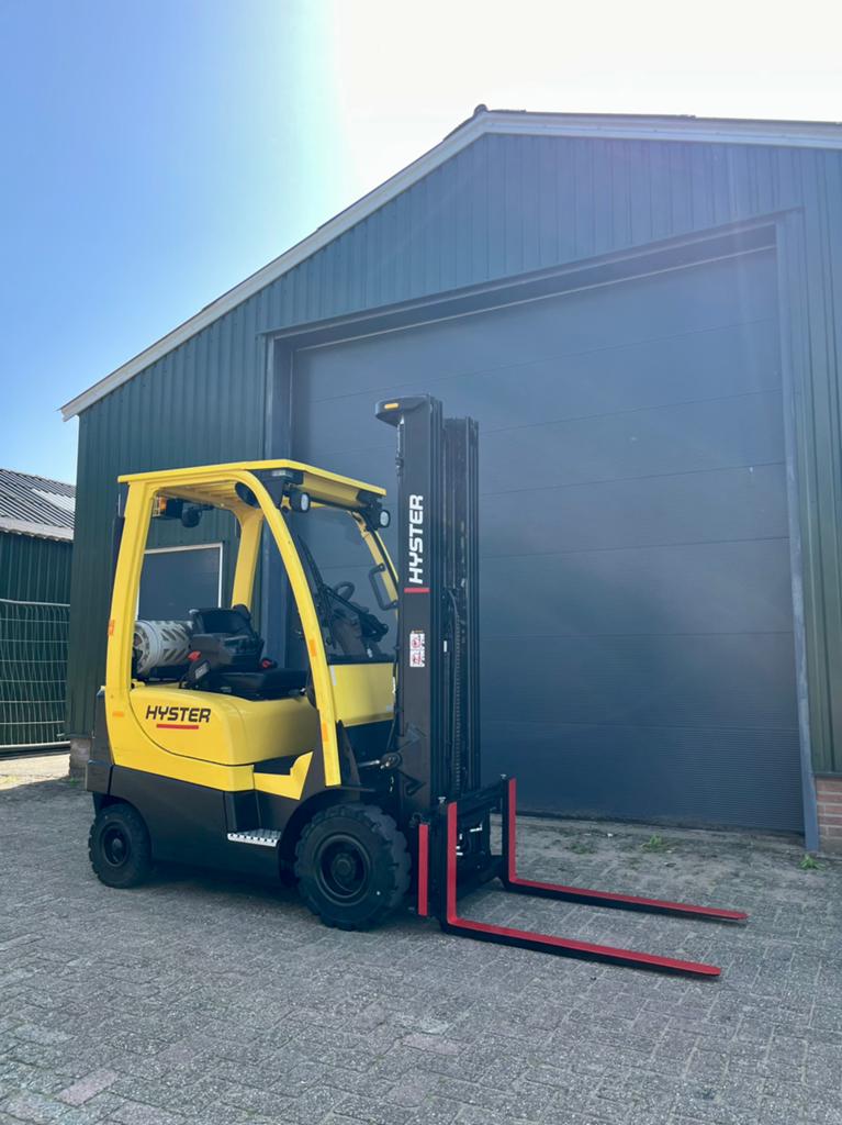 Hyster H1.6 FT - LPG - side shift - free lift - TOP !!, Hyster, Hyster, Heftruck, 1000 tot 2000 kg
