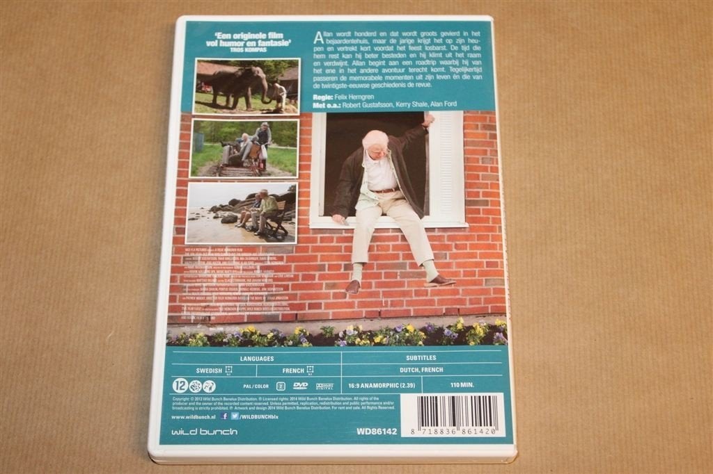 De 100-jarige Man die uit het Raam Klom — DVD Film 2014, Alle leeftijden, Ophalen of Verzenden, Zo goed als nieuw