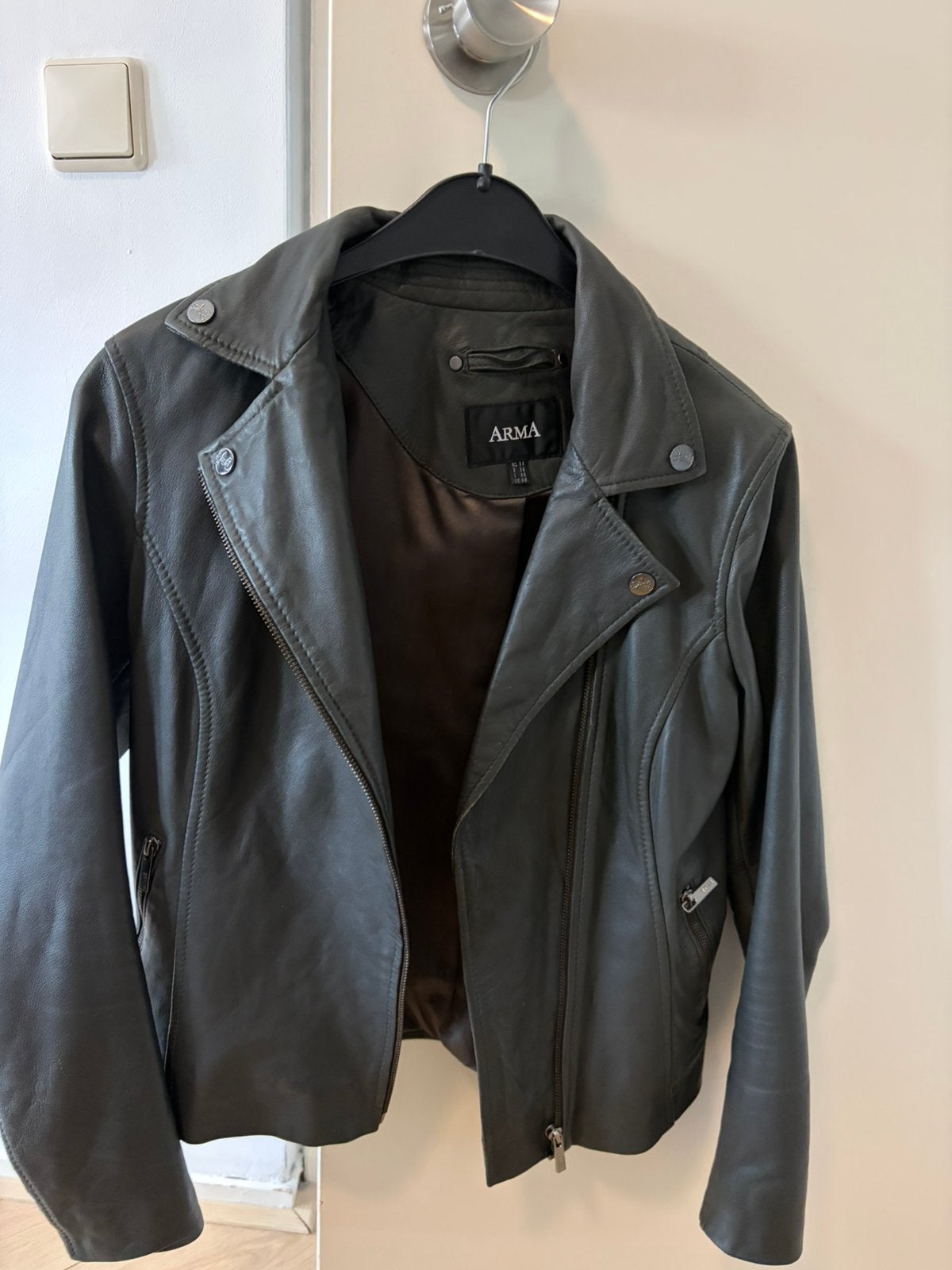 Leren jasje Arma, Kleding | Dames, Ophalen of Verzenden, Zo goed als nieuw, Jasje, Maat 34 (XS) of kleiner